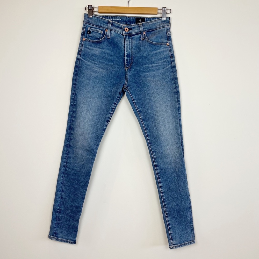 AG Adriano Goldschmied Farrah High-Rise Skinny Ankle Jeans